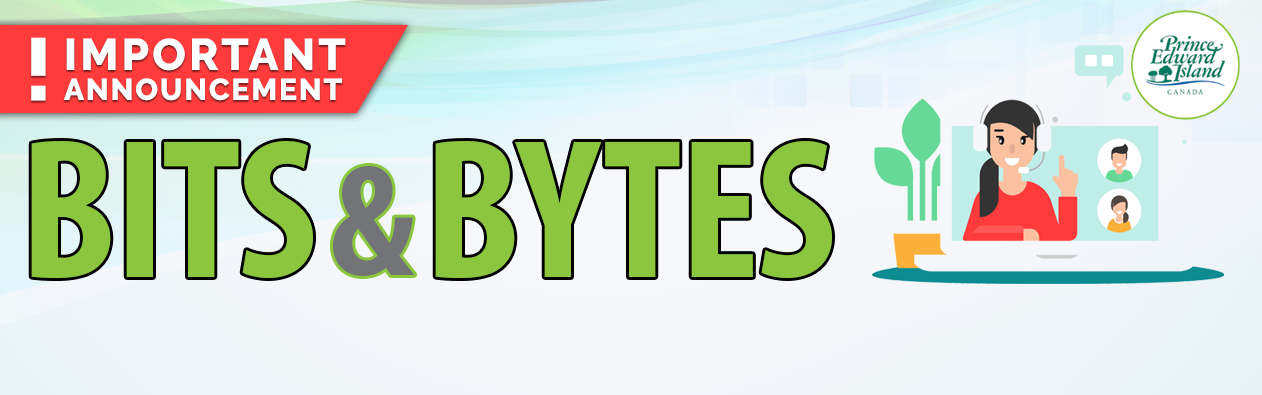 Bits and Bytes Important Announcement